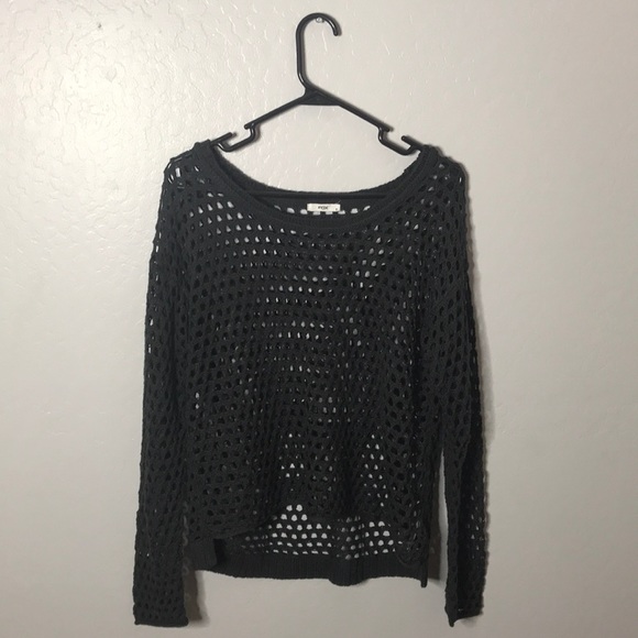 Size 2 Fox See Through Sweater - Picture 1 of 1